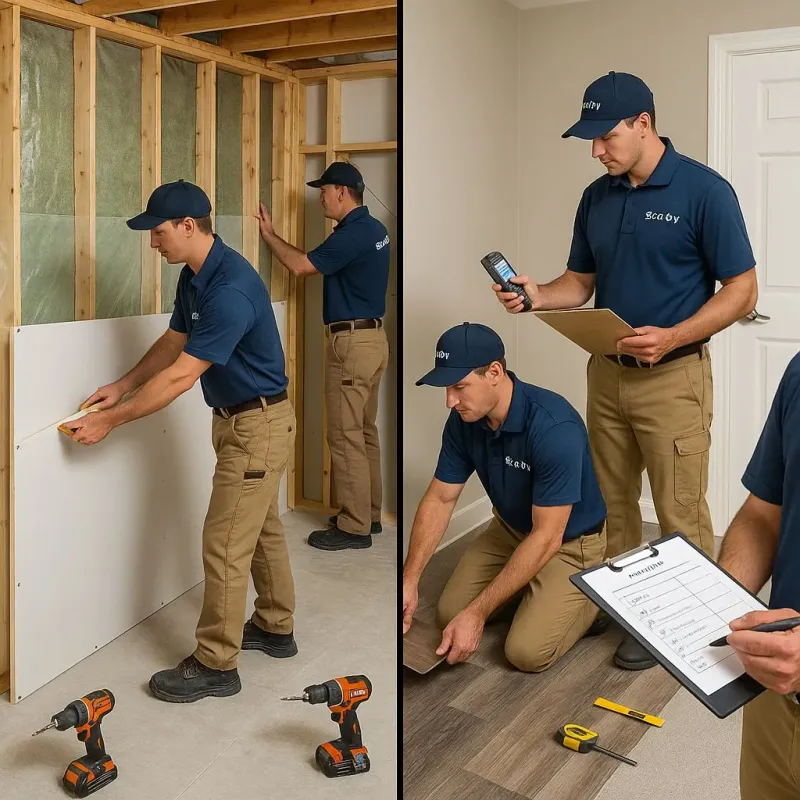Repairs and Reconstruction process in Middlebush, NJ