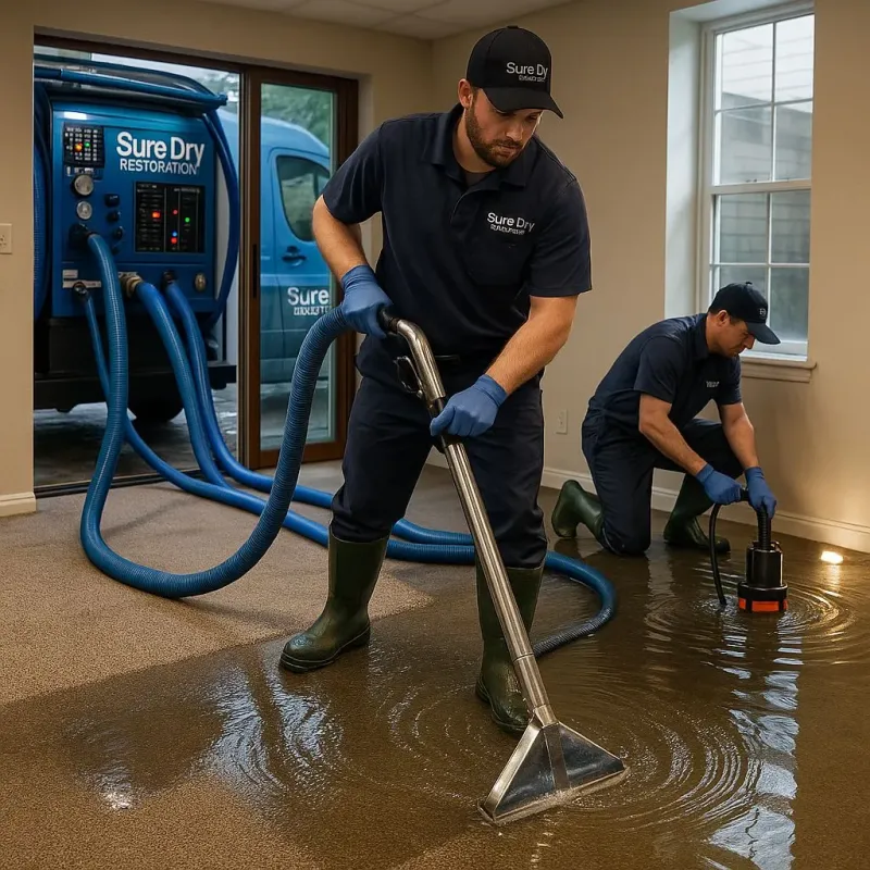 Water Extraction and Removal process in Middlebush, NJ